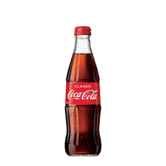 Coca Classic Glass Bottle