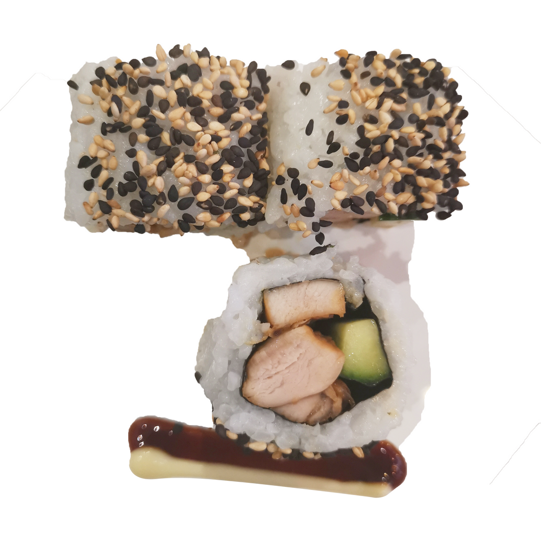 Teriyaki Chicken Inside Out Roll